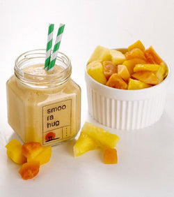 Mix de fructe pentru smoothie - Ananas, Papaya, Mango, 150 g