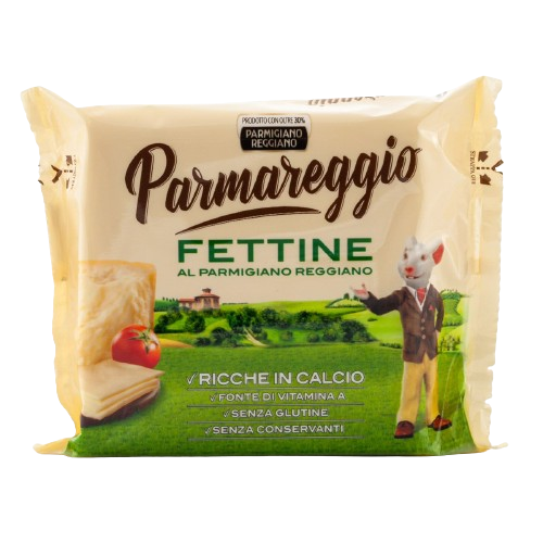 Brânză Tartinabilă Felii cu Parmezan Parmareggio Fettine, 150 g