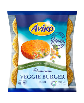 Burger Vegetal Aviko, 1125 g