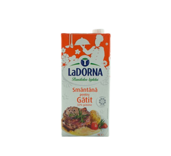 Smântână pentru gătit LaDorna 32%, 1 l