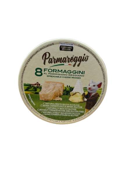 Brânză Tartinabilă Parmareggio Formaggini cu Parmezan, 140 g