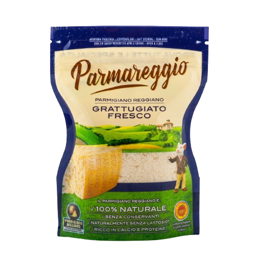 Parmezan Parmigiano Reggiano răzuit Parmareggio, 60 g