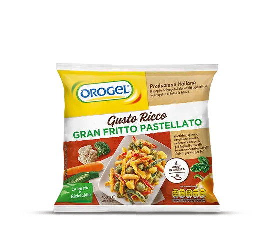 Fritto Misto Pastellato Orogel, 1 kg