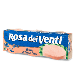 Ton în Ulei de măsline Rosa, 3 x 70 g