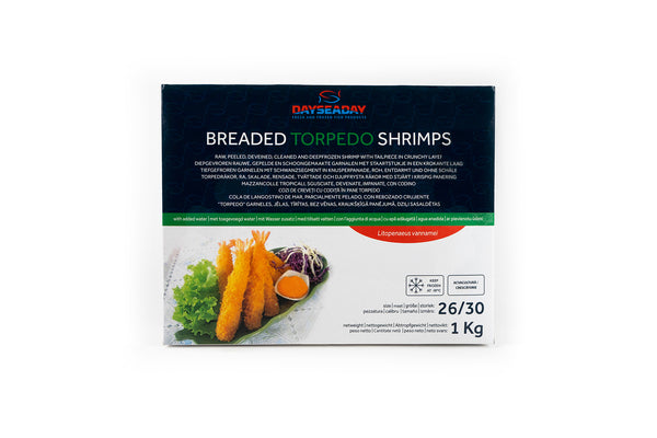 Creveți Torpedo Pané, 500gr