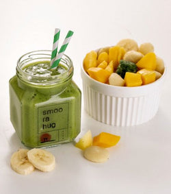 Mix de fructe pentru smoothie - Kale, Lemongrass, Banane, Mango, 150 g
