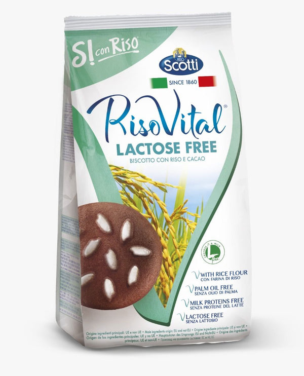Biscuiți fragezi cu Orez și Cacao Riso Vital, 350 g