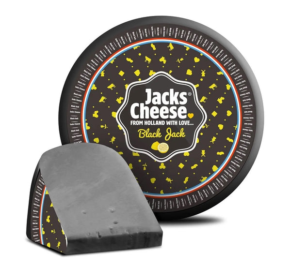 Cașcaval Gouda Jacks Black Lemon ~1.400kg